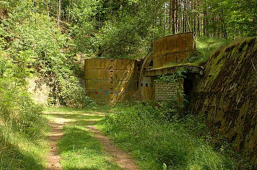 Brzenice - wyjazd z bunkra