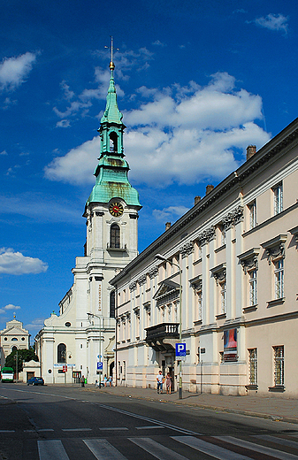 Widok na Bazylik Wniebowzicia NMP.