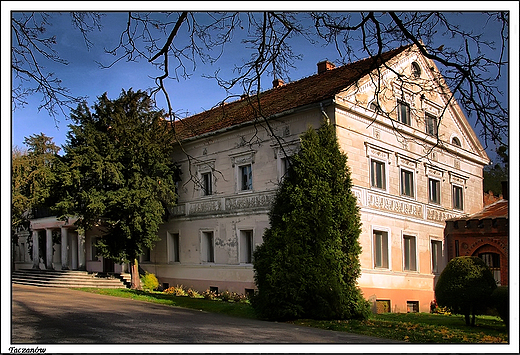 Taczanw - klasycystyczny paac Taczanowskich