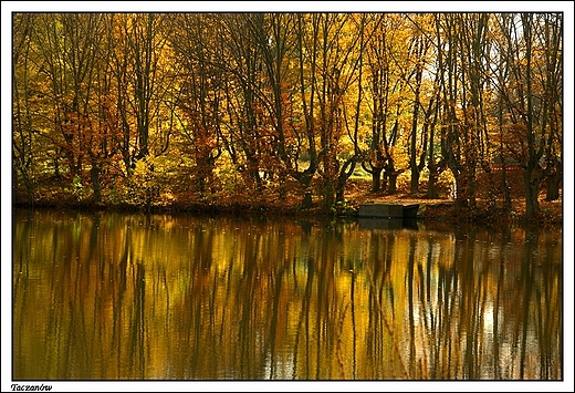 Taczanw - park krajobrazowy okalajcy paac Taczanowskich