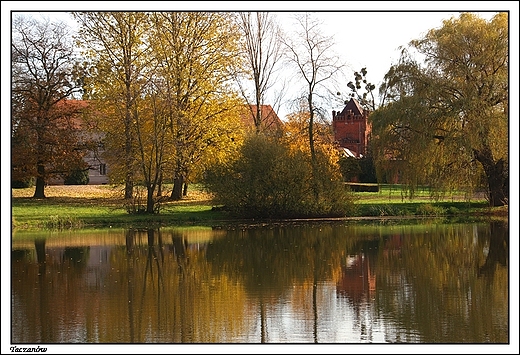 Taczanw - park krajobrazowy okalajcy paac Taczanowskich