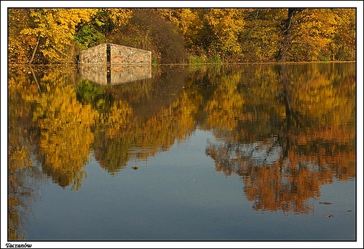 Taczanw - park krajobrazowy okalajcy paac Taczanowskich