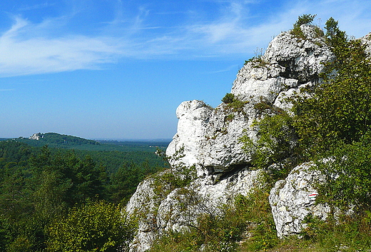 Widok na Jur spod ska w Rez. Gra Zborw.