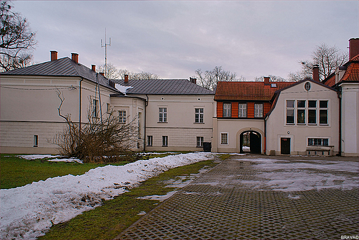 Zesp Parkowo Paacowy w Wielowsi - fragment od strony dziedzica