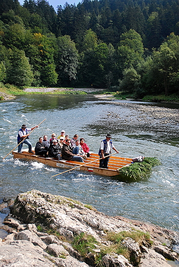 Pieniny. Spyw Dunajcem.