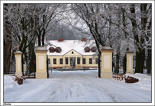 Chotw - klasycystyczny dwr (obecnie restauracja Dwr Stary Chotw)