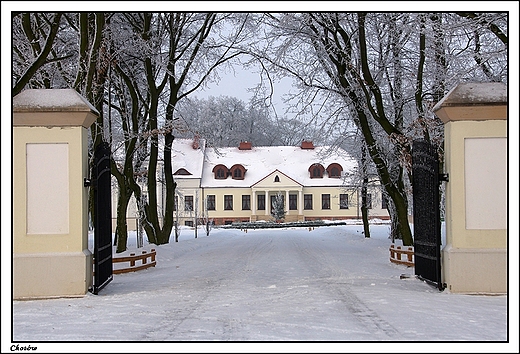 Chotw - klasycystyczny dwr (obecnie restauracja Dwr Stary Chotw)