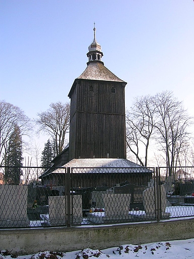Drewniany kocil pw.w.Marcina z XVII w.w Borkach Wielkich
