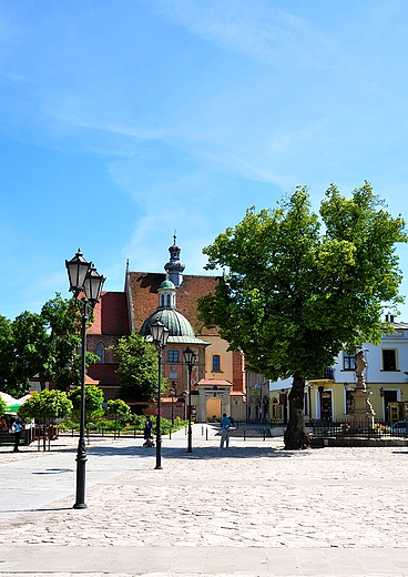 Rynek w Niepoomicach