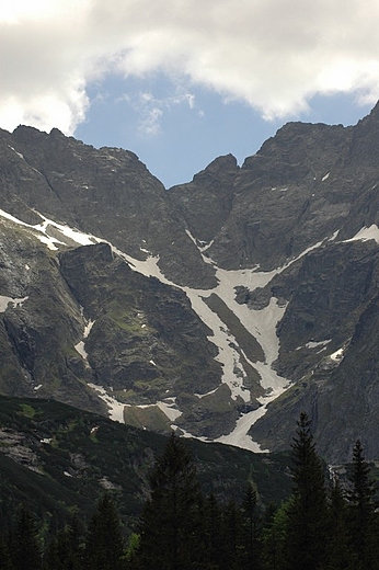 Tatry - widok z Morskiego Oka