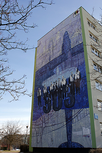 Murale na Zaspie - Dywizjon 303