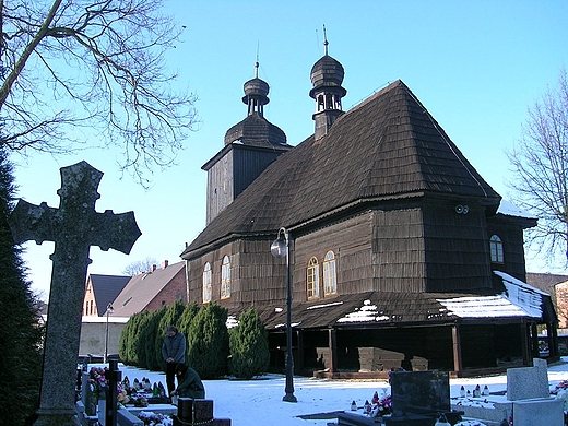 Drewniny koci p.w. witego Marcina Biskupa z 1751 r.w Cieszowej