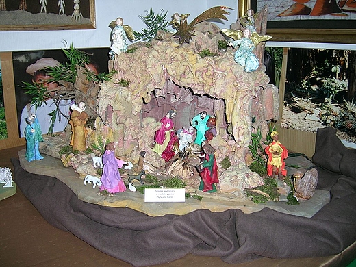 Wystawa szopek Boonarodzeniowych 2010 w Muzeum Misyjnym na Grze w.Anny