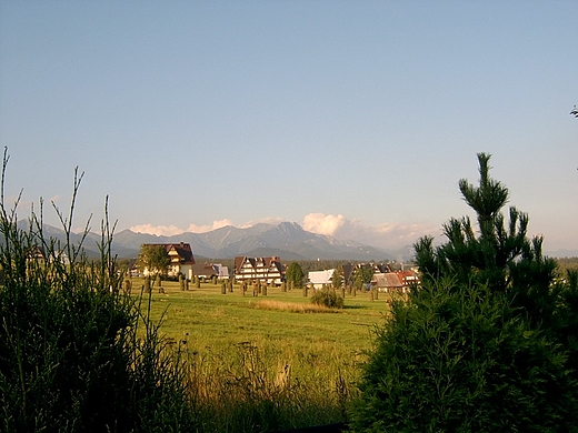 Panorama Tatr. Murzasichle