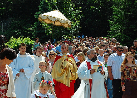 Procesja Boego Ciaa na Jamnej