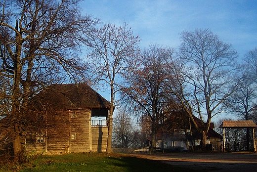 Widok na lamus i plebani