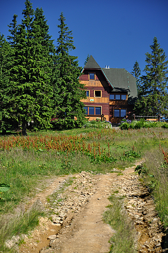 Schronisko na Hali Rysiance. Beskid ywiecki