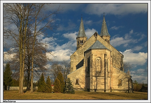 Miedzierza - neoromaski koci p.w. Matki  Boskiej Czstochowskiej