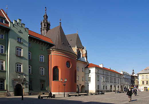 Krakw. May Rynek.