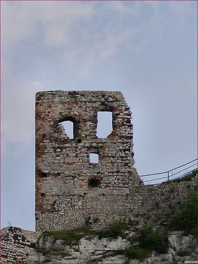 Ruiny zamku w Olsztynie k.Czstochowy