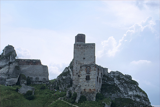 Ruiny zamku w Olsztynie k.Czstochowy