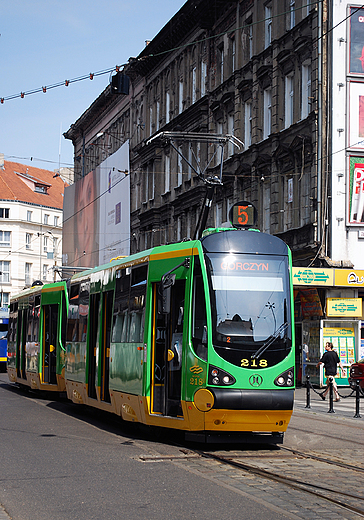 Poznaskie tramwaje.