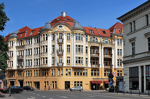 Pozna. Fragment centrum miasta.