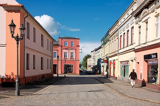 Ostrzeszw - kamieniczki na starwce