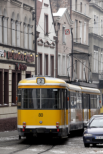 Grudzidz - tramwaj na Starym Miecie