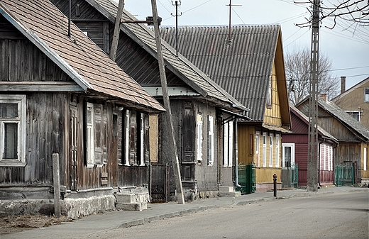 Maomiasteczkowa zabudowa Suchowoli