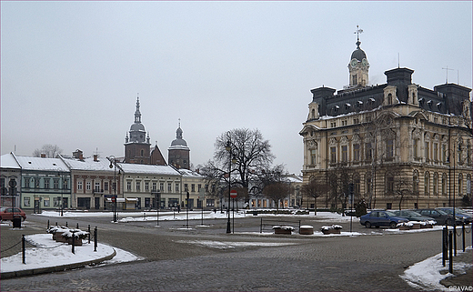 Nowosdeckie kamieniczki - rynek