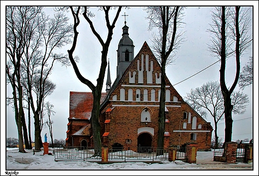 Rajsko - pnogotycki koci parafialny pw. w. Michaa Archanioa