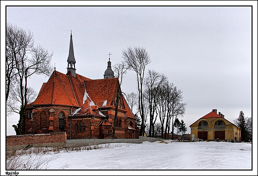 Rajsko - pnogotycki koci parafialny pw. w. Michaa Archanioa