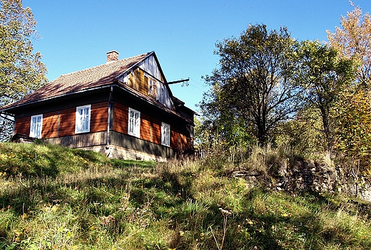 Gralska chata na zboczach Krawcw Wiercha.