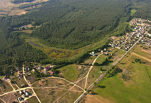 znikajce jezioro we wsi Maldanin