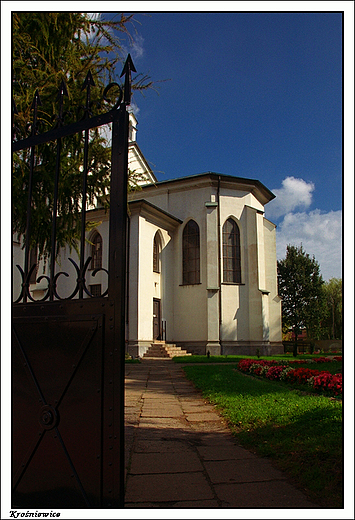 Kroniewice - neogotycki koci p.w. Najwitszej Marii Panny