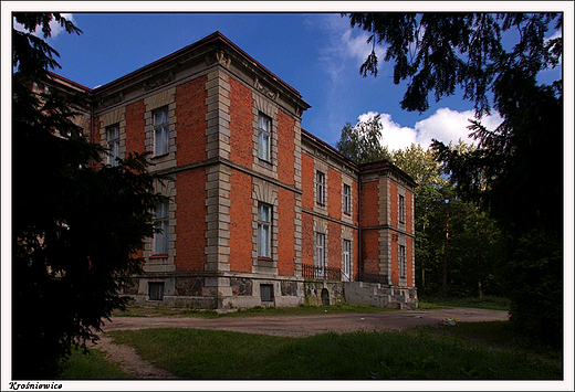 Kroniewice - neobarokowy zesp paacowo-parkowy Rembieliskich