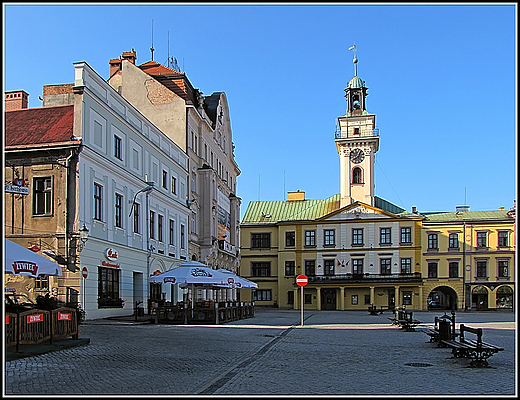 Rynek w Cieszynie.