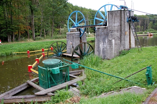 Pochylnia Buczyniec. Wodno mechaniczny wiat