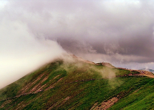 Widok na Beskid