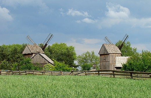 Obraz dawnej wsi