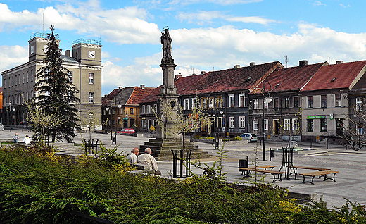 Toszek. Panorama Rynku.