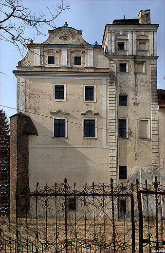 Zamek w Niemodlinie - fragment skrzyda bocznego