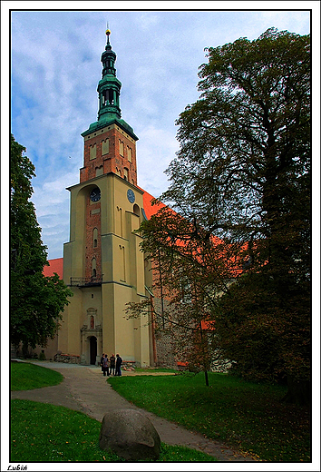 Lubi - klasztor benedyktynw