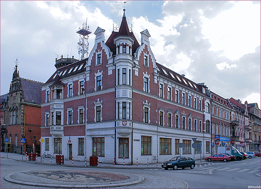 Nysa - jedno z najstarszych lskich miast - kamieniczka z 1899r.