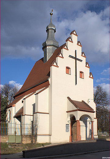 Nysa - jedno z najstarszych lskich miast - Koci cmentarny w.Krzya tzw.jerozolimski