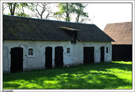 Przespolew - fragment starej zabudowy wsi