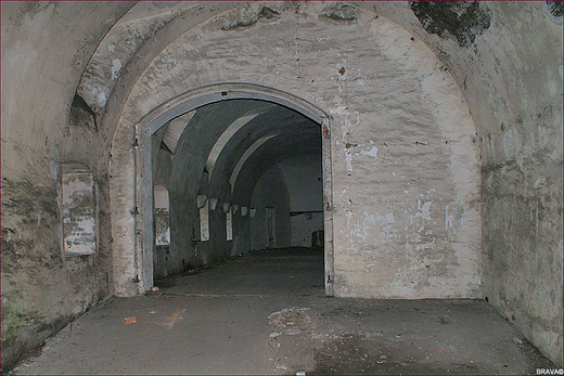 Nysa - jedno z najstarszych lskich miast - Twierdza Nysa - Fort Prusy wntrze pomieszcze