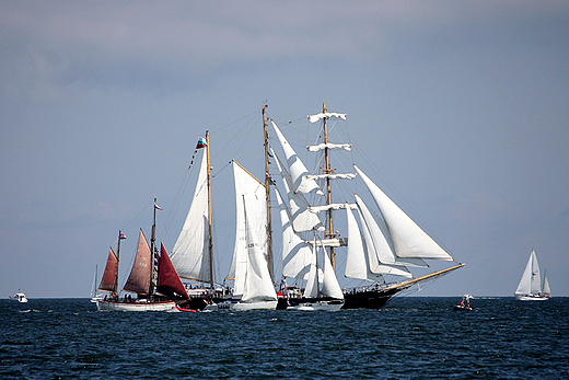 The Tall Ships' Races 2009 - parada - Kaliakra z asyst