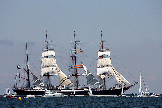 The Tall Ships' Races 2009 - parada żaglowców - Sedov